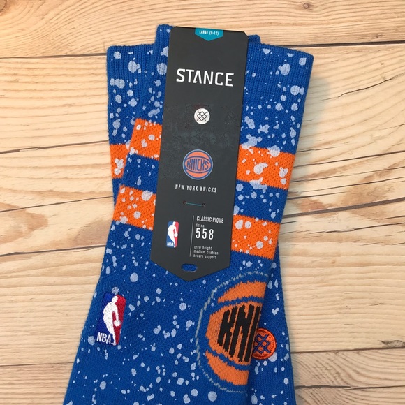 Stance NBA New York Knicks Crew Socks - Picture 3 of 16